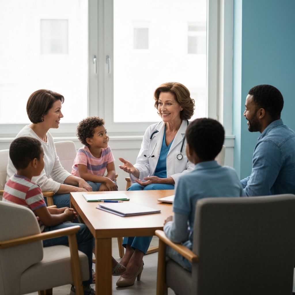 Family doctor consultation